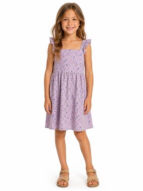 Forever Me Purple Floral Dress